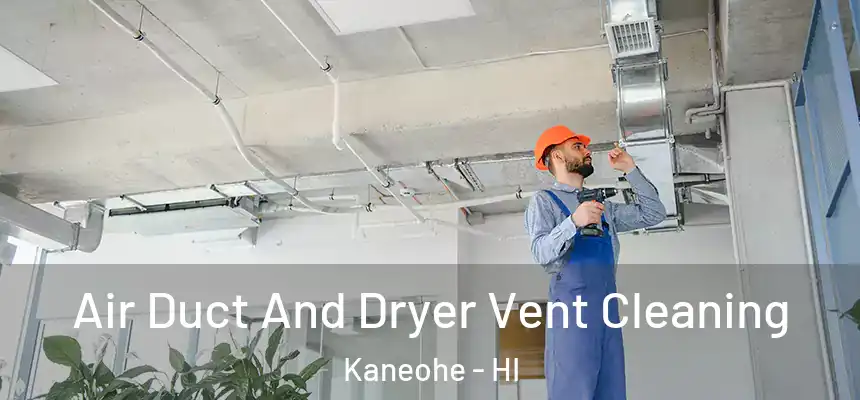 Air Duct And Dryer Vent Cleaning Kaneohe - HI