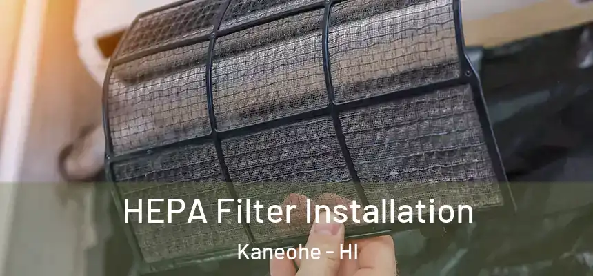  HEPA Filter Installation Kaneohe - HI